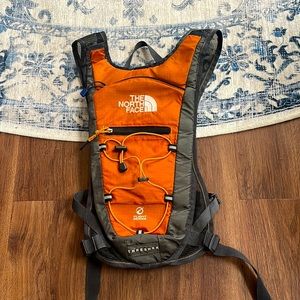 The North Face Orange Hydration Pack
